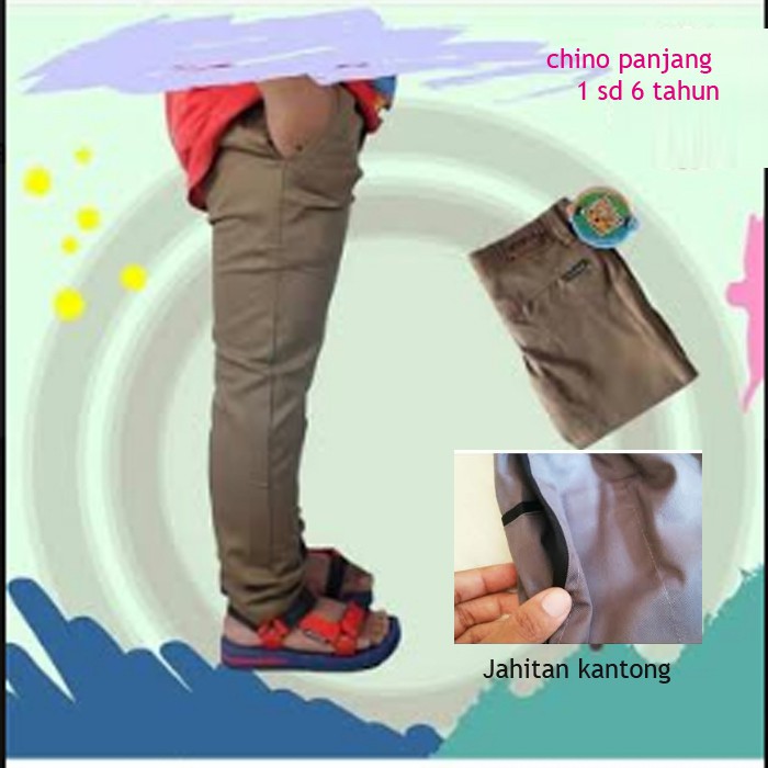 Celana Chino Panjang Anak Laki Laki 2 sd 6 Tahun Celana Celana Chino Panjang Anak Laki Laki 2 sd 6 Tahun Celana