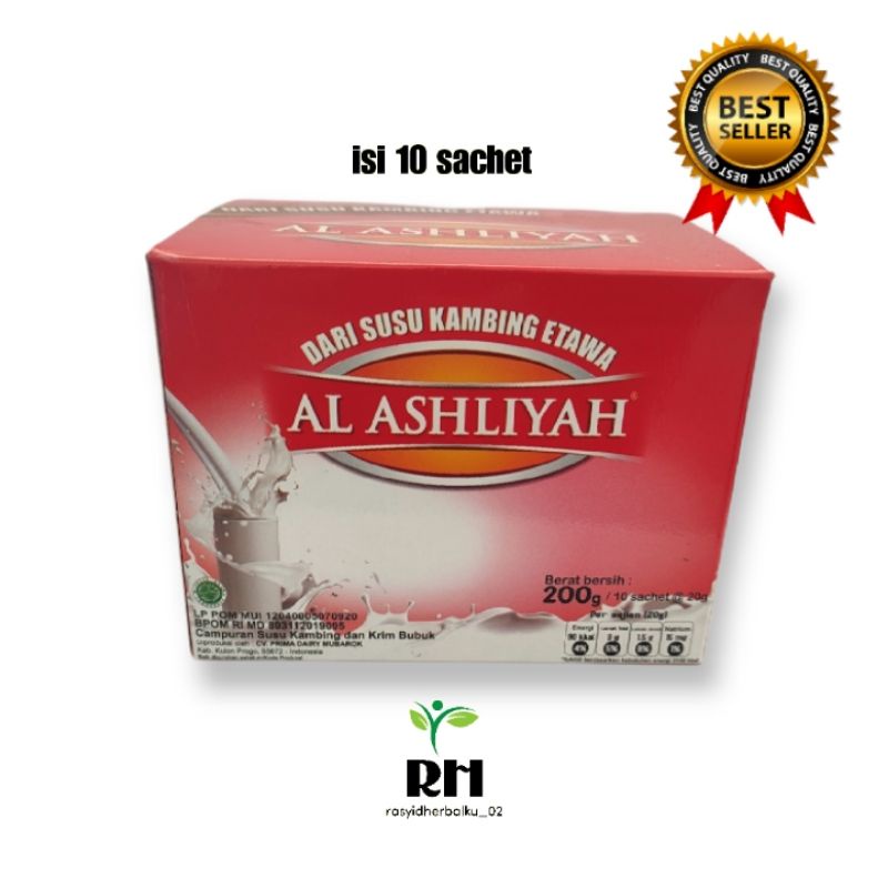 

Susu kambing etawa al ashliyah isi 10sachet