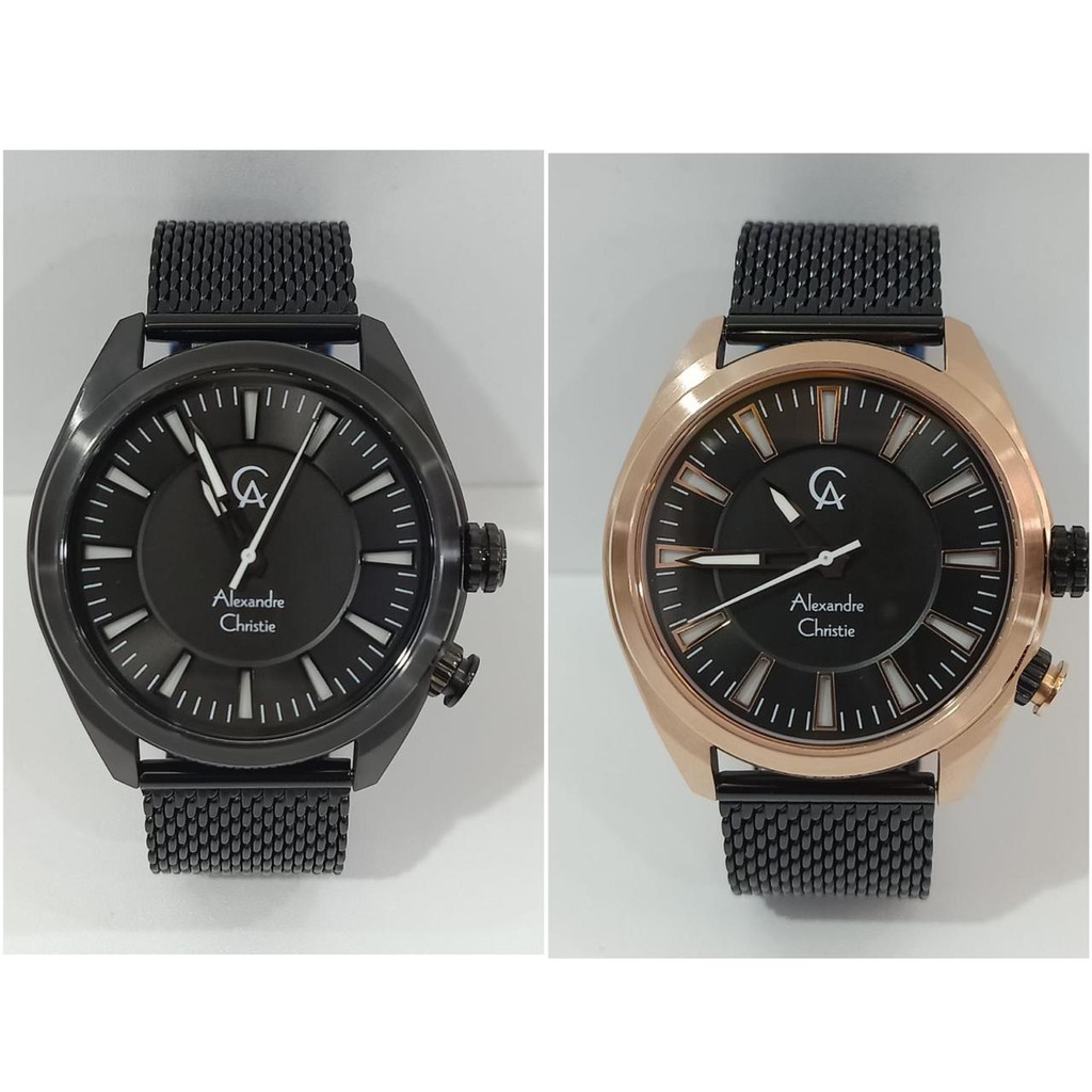Jam Pria Alexandre Christie AC8630 AC 8630 Tali Pasir Original Garansi Resmi Alexander Christie
