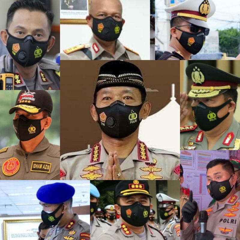 MASKER TNI POLRI FILTER UDARA