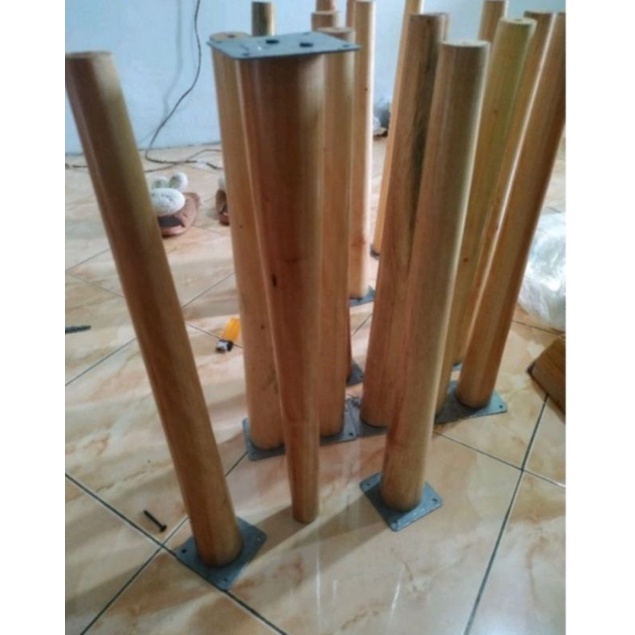 KAKI MEJA KAYU JATI ,KAKI STOOL,KAKI KURSI KAYU JATI