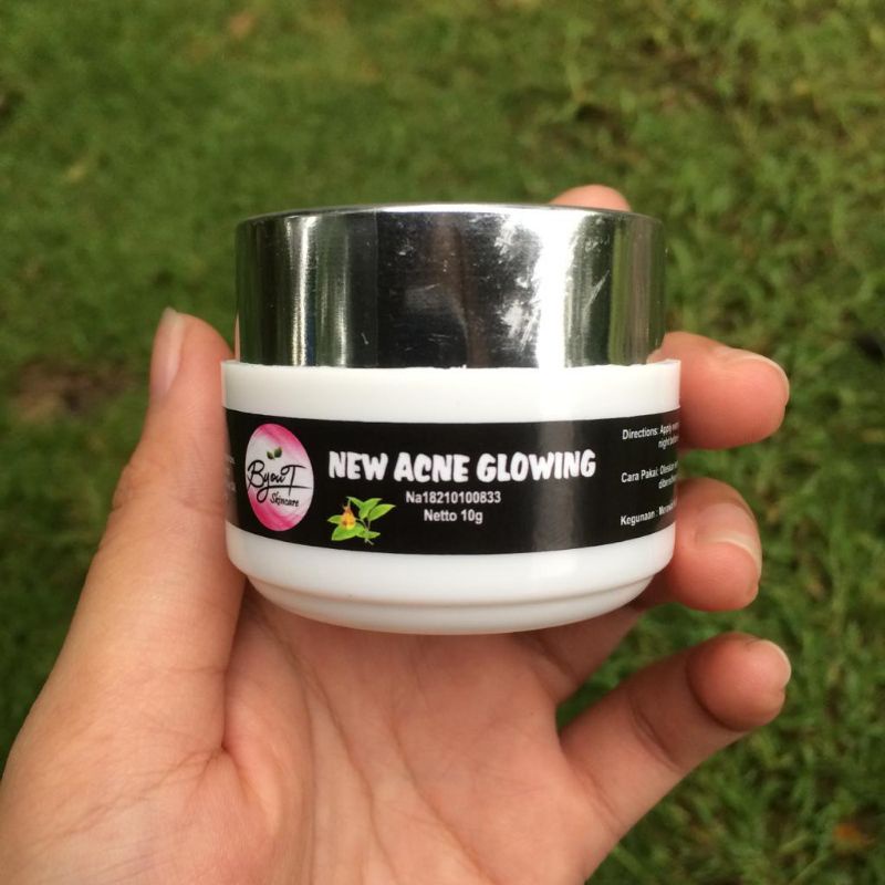 NEW ACNE GLOWING BYOUT BY NISA KRIM MALAM JERAWAT ORIGINAL BYOUTBYNISA BPOM AMAN BUMIL BUSUI