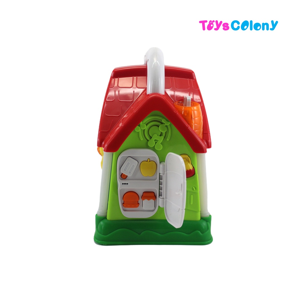 ABERO-MAINAN BAYI EDUKASI MUSIC BABY TOYS PUZZLE TOYS LIFE HOUSE