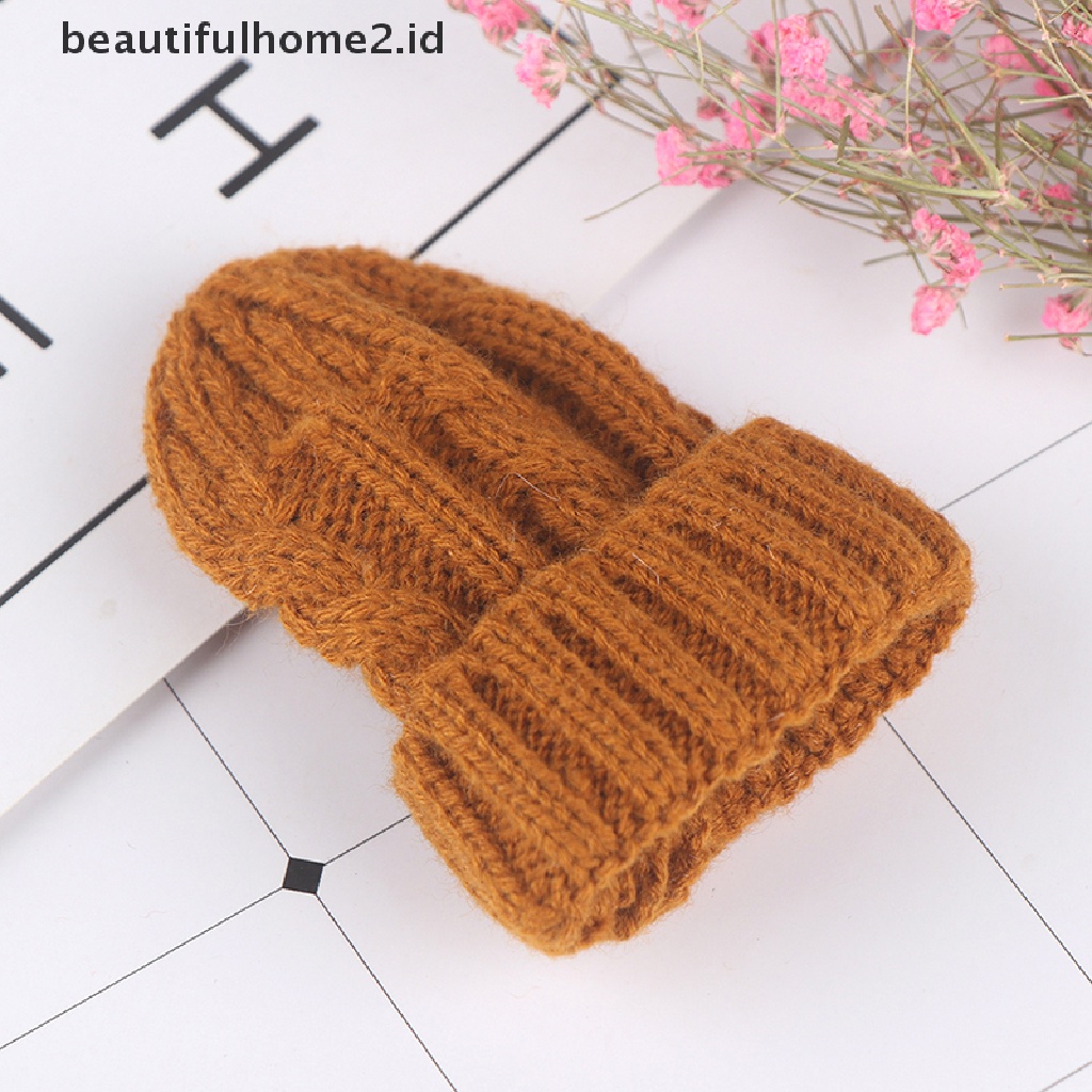 (Beautifulhome2) Buku Literatur Bahasa MandarinId Miniatur Topi Kupluk Untuk Aksesoris Rumah Boneka 1 / 6