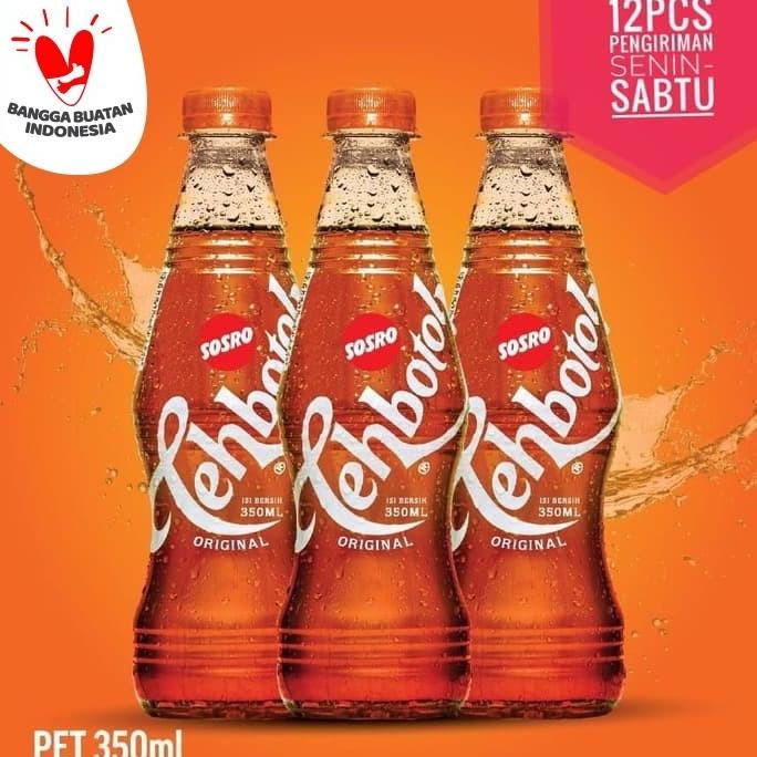 

[COD] PROMO: Isi 12 Teh Botol PET uk 350 ML Original [COD]