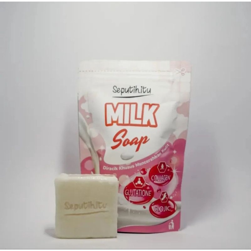 [READY] WHITENING MILK SOAP SEPUTIH ITU - Termurah - Jaminan original BPOM