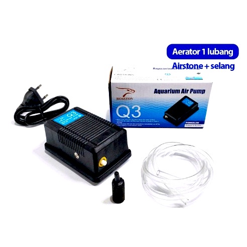 Aerator Aquarium Rosston Q3 Pompa Air Pump Oksigen