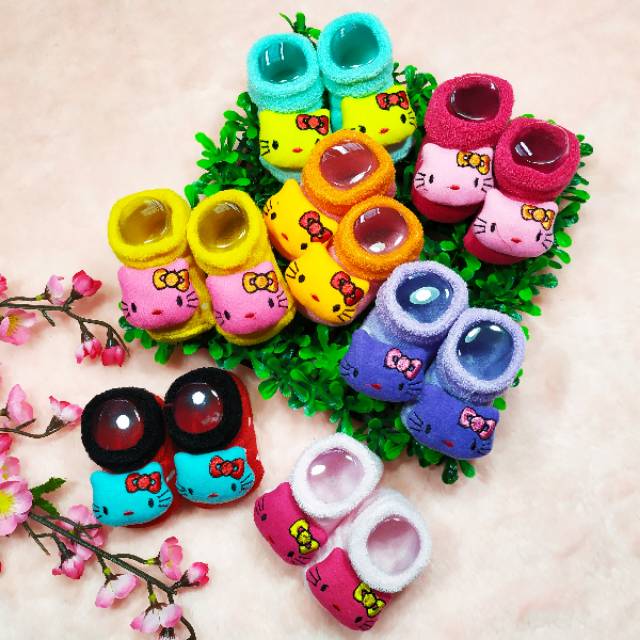 Kaos Kaki Baby Size 0-6bulan / Kaos Kaki Anak Bayi Boneka 3d Sni