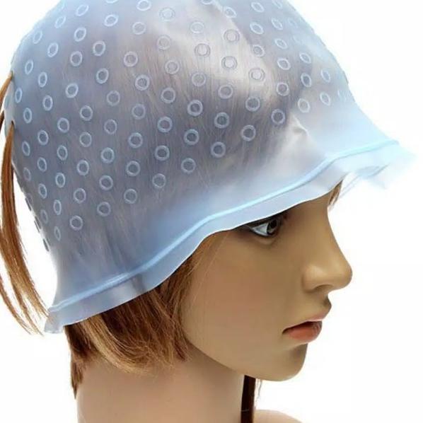 ☪ TOPI SEMIR / PENUTUP KEPALA SEMIR RAMBUT BLEACHING / MAGICAP SILICON ➵
