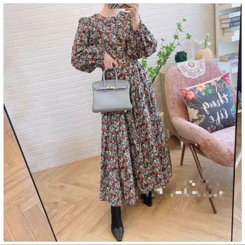 01190 Dress Maxi Attica Import 01-Hitam