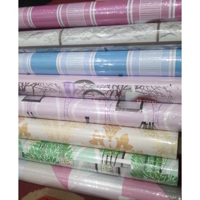 Walpaper dinding 10m Walpaper murah Walpaper dinding rumah