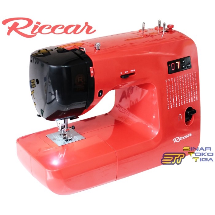 RICCAR 2200 MESIN JAHIT PORTABLE DIGITAL COMPUTERISED