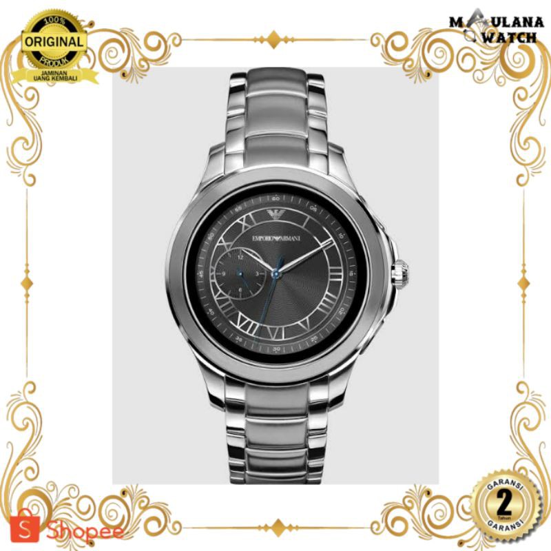 JAM TANGAN PRIA WANITA | RANTAI | KULIT | KARET | MURAH | Pria Emporio Armani ART5010J Mens Alberto 