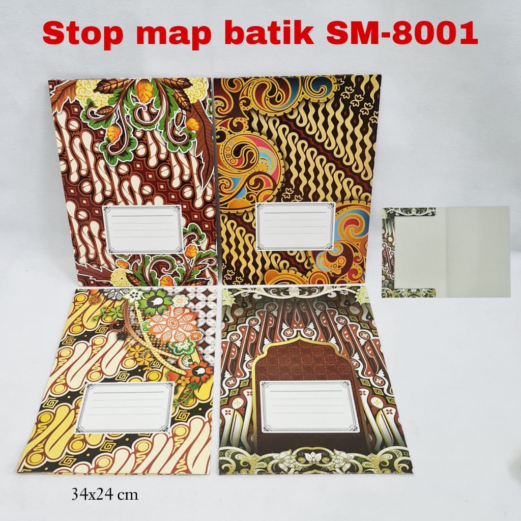 

SOS Map Kertas Batik/Stopmap (10pc) / Map File / Map Kertas