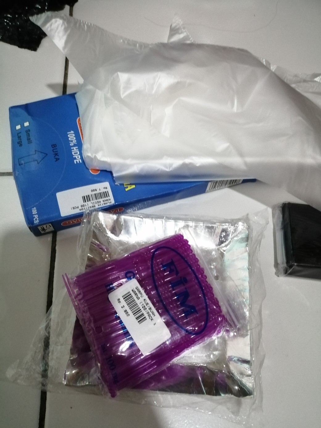 Plastik Segitiga Kaka Kecil ( 100 Pcs )