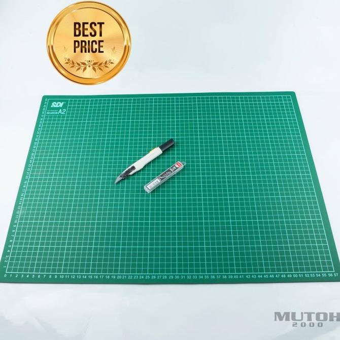 

ALAT MELUKIS CUTTING MAT SDI A2 + INGENUITY PRECISION CUTTER 0443C + REFILL 1361 ALAT MENGGAMBAR