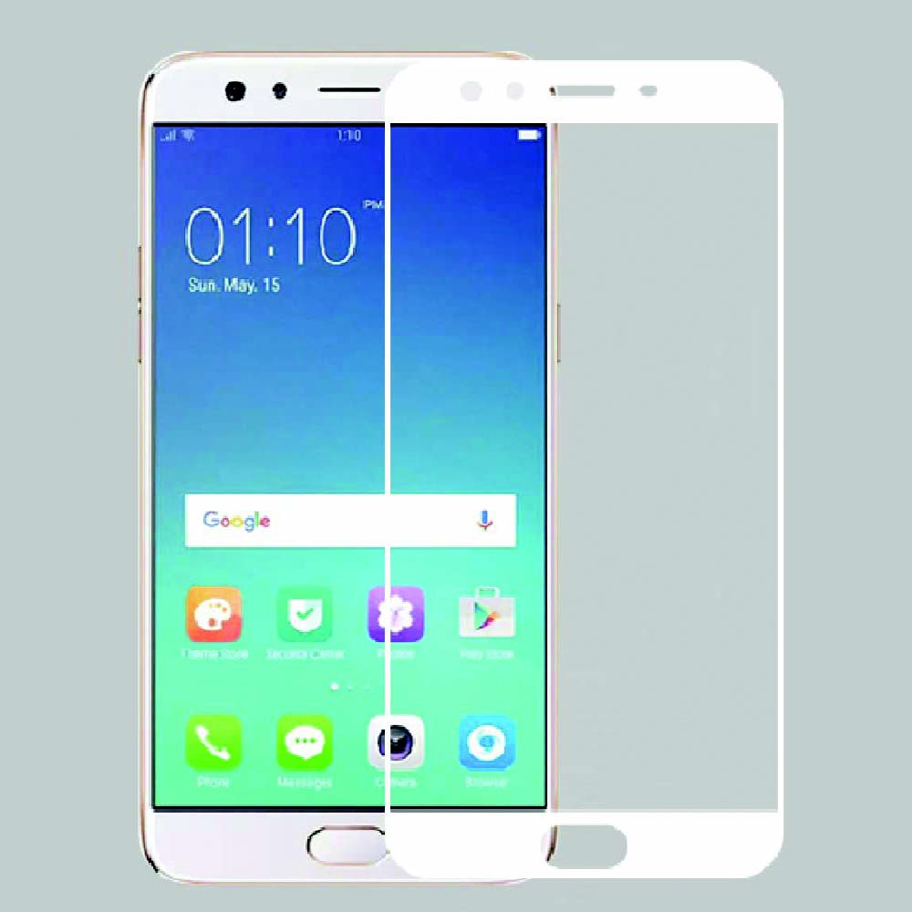 Tempered Glass Oppo F3 Plus / F3+ Full Colour / Anti Gores Kaca / Screen Protector