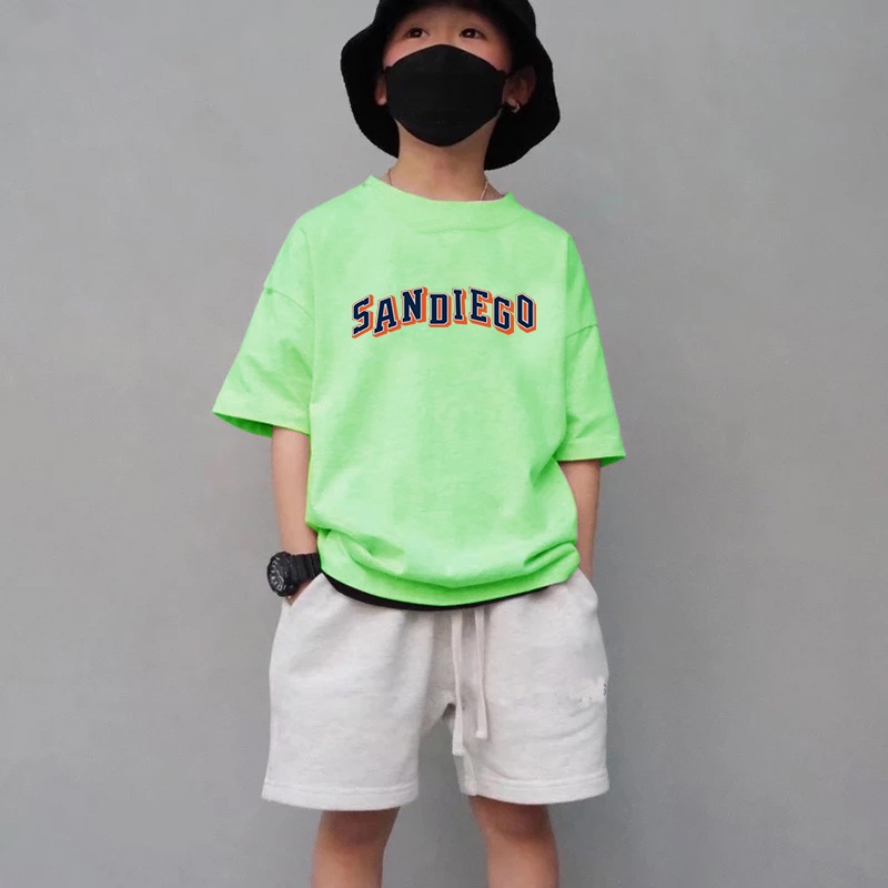 Kaos anak Sandiego kaos anak simpel terbaru Usia 1-8