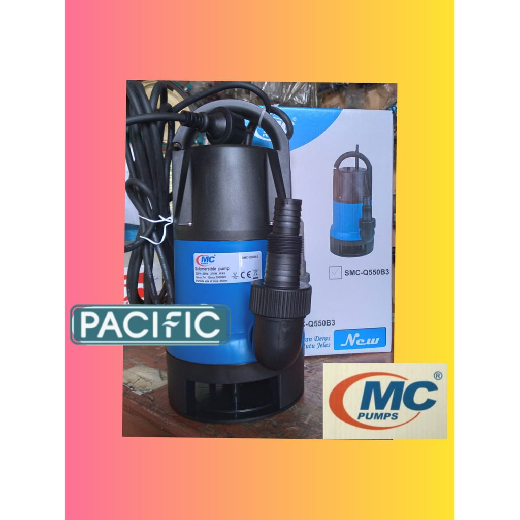 Pompa air celup MC PUMP sirkulasi kolam ikan fd 125 | Shopee Indonesia