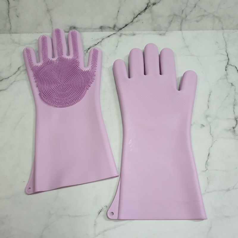 rubber kitchen gloves/mitten/sarung tangan dapur