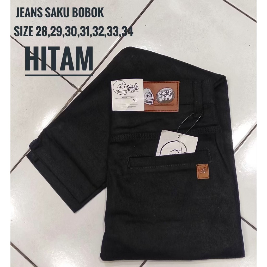 CELANA JEANS CHEAPMONDAY SLIM FIT - CELANA JEANS SLIM FIT - CELANA JEANS SAKU BOBOK - CELANA PRIA 03