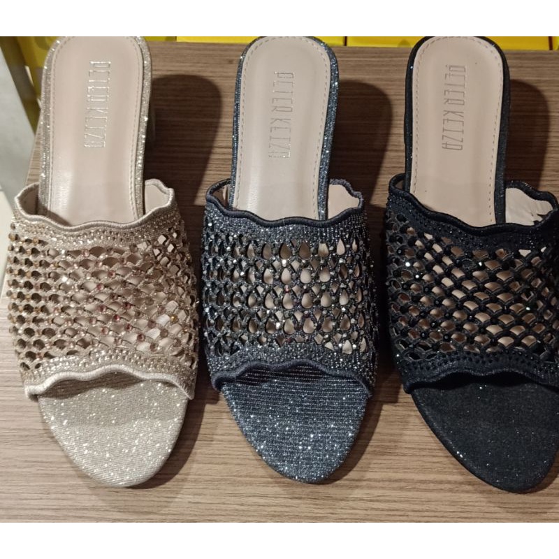 SANDAL PESTA TALI WANITA/SEPATU WANITA BRAND PETER KEIZA