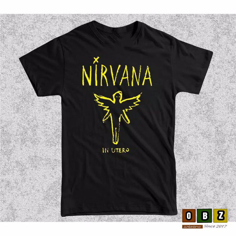 kaos band Nirvana/kaos murah/kaos original/kaos musik/