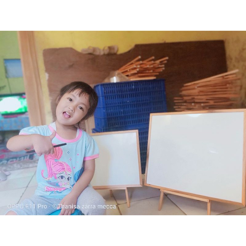 

Papan tulis anak uk 52*42 beli 50 free 1 pcs