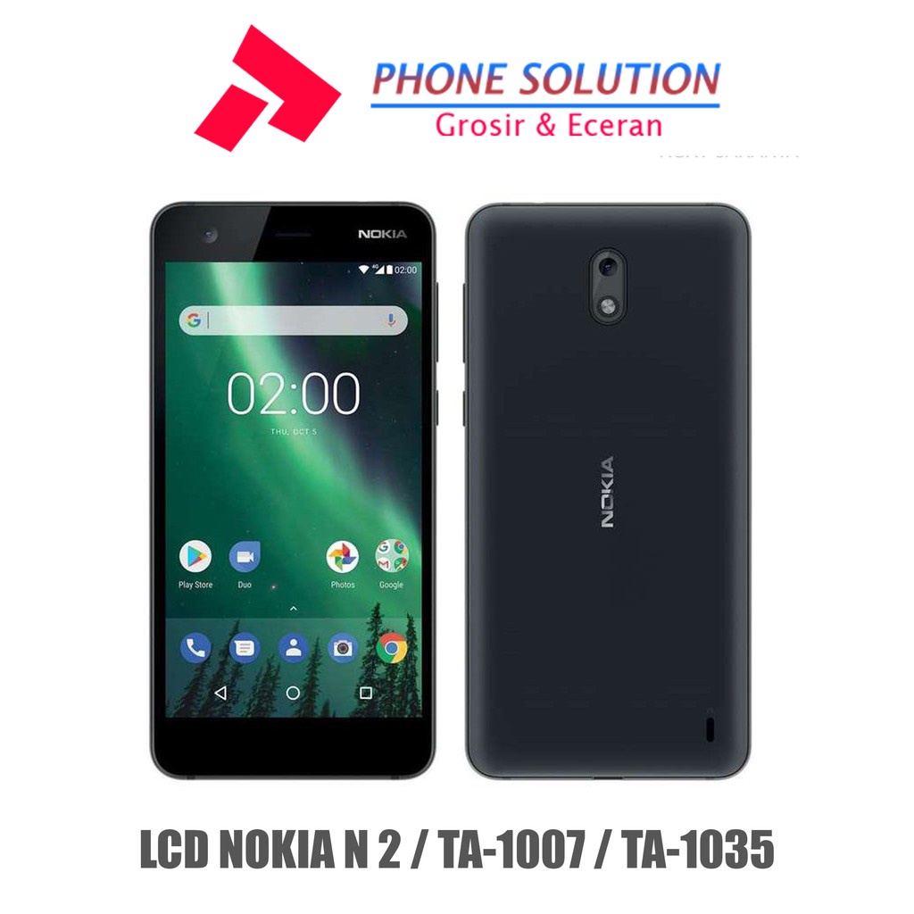 LCD Nokia N2  LCD Nokia TA-1007  LCD Nokia TA-1035 Universal Fullset Touchscreen // Supplier LCD Nokia N2 - Garansi 1 Bulan