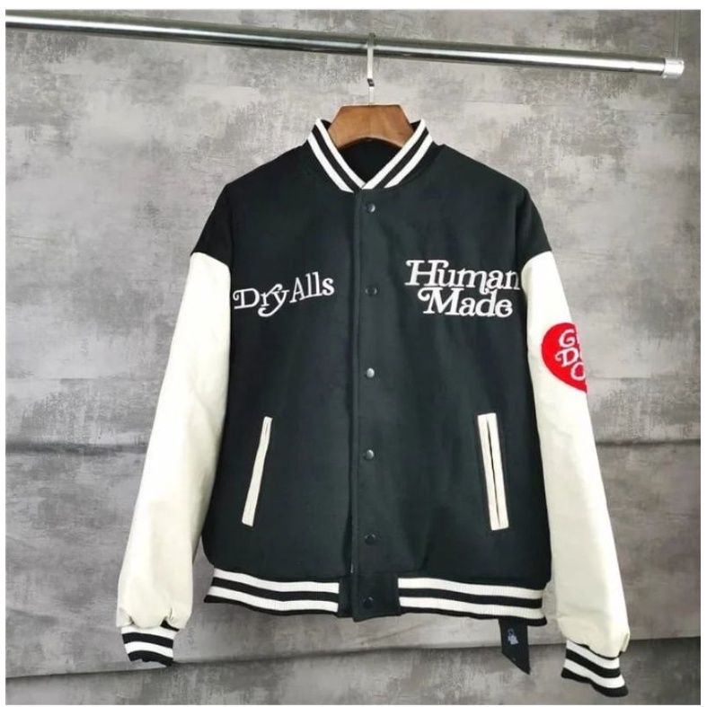 jaket pria/wanita human made baseball