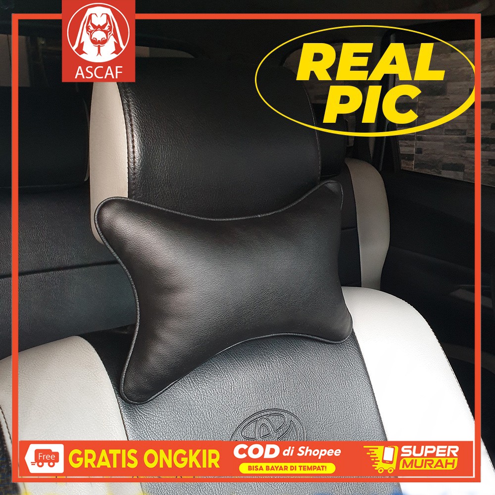 Bantal Mobil / Bantal Untuk Headrest / Bantal Leher Mobil / Headrest Mobil / Bantal Headrest