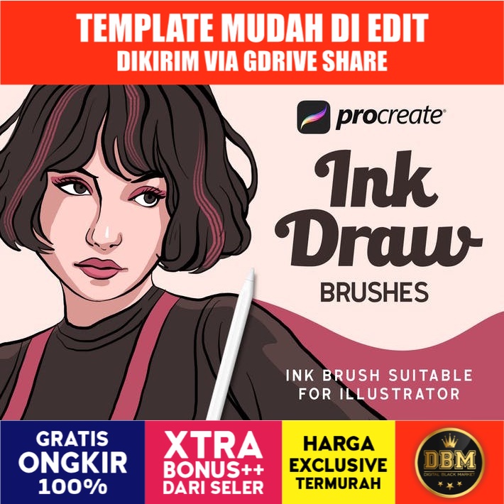 Inkdraw Procrate Brushes