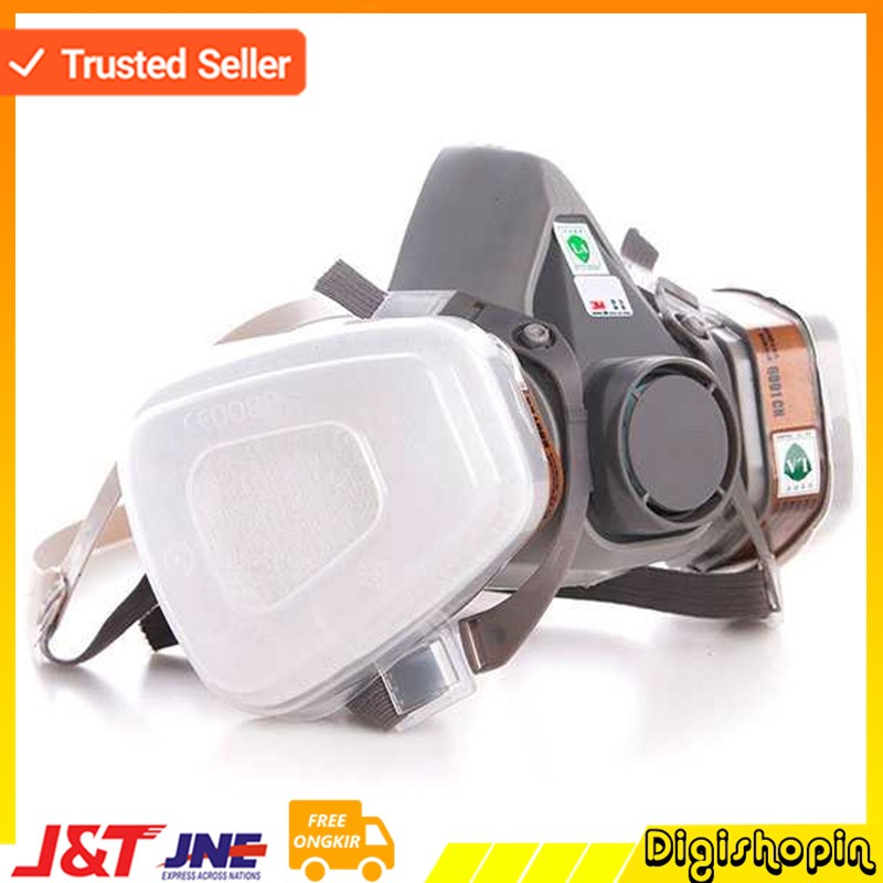 Masker Gas Respirator + Filter Masker - 6200