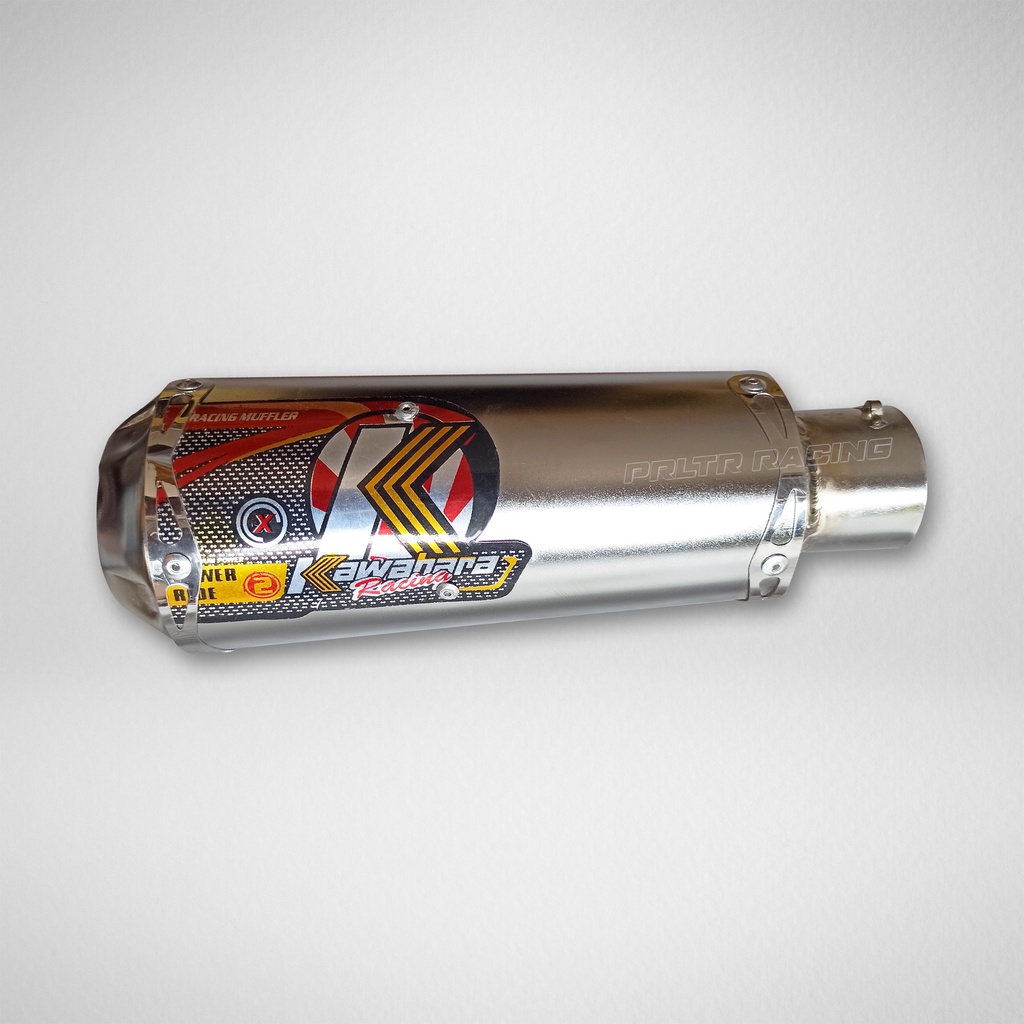 KAWAHARA Tabung Silincer Knalpot Racing Inlet 45 mm Untuk Motor Metik dan Bebek
