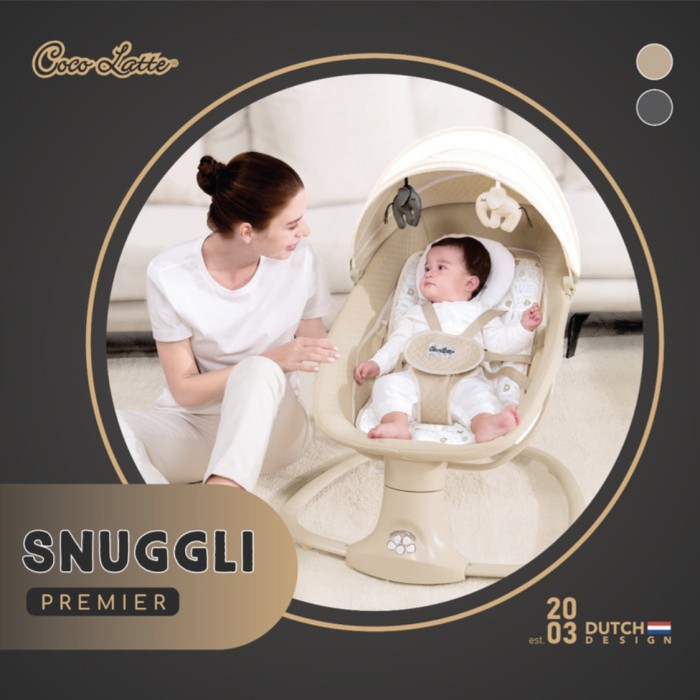 Makassar ! Cocolatte Swing Snuggli 2.0 Bouncer Elektrik Ayunan Bayi Otomatis With Remote Control