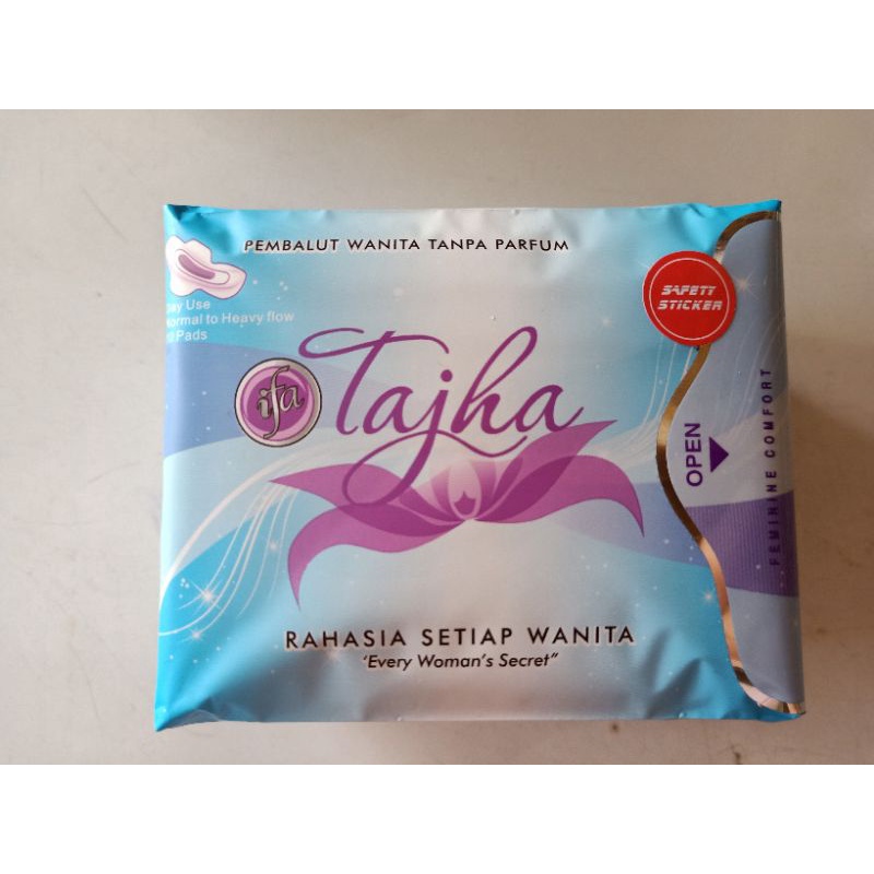 Pembalut Wanita Herbal Day Use &amp; Panty Liner Tajha IFA Siang Hari Herbal AKL Kementerian R1