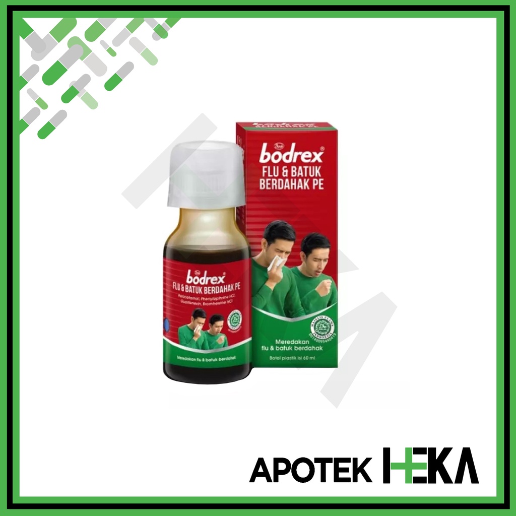 Bodrex Flu dan Batuk Berdahak PE Syrup 60 ml (SEMARANG)