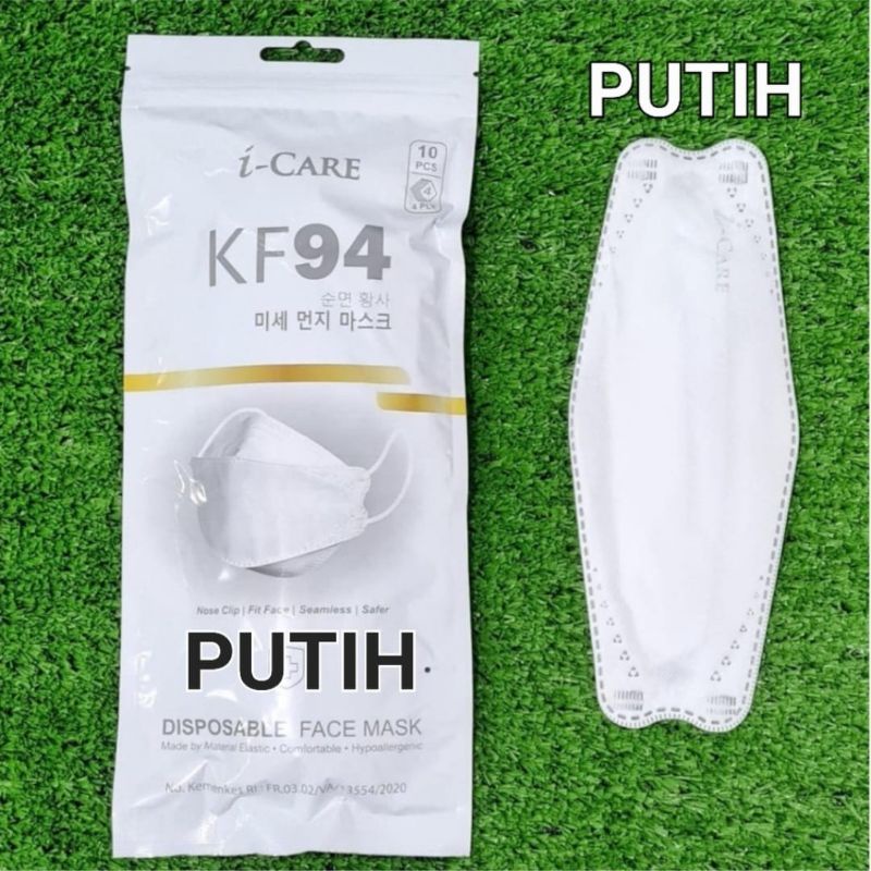 Masker KF94 4Ply Icare - Onecare - Chasa 1Bungkus Isi 10Pcs