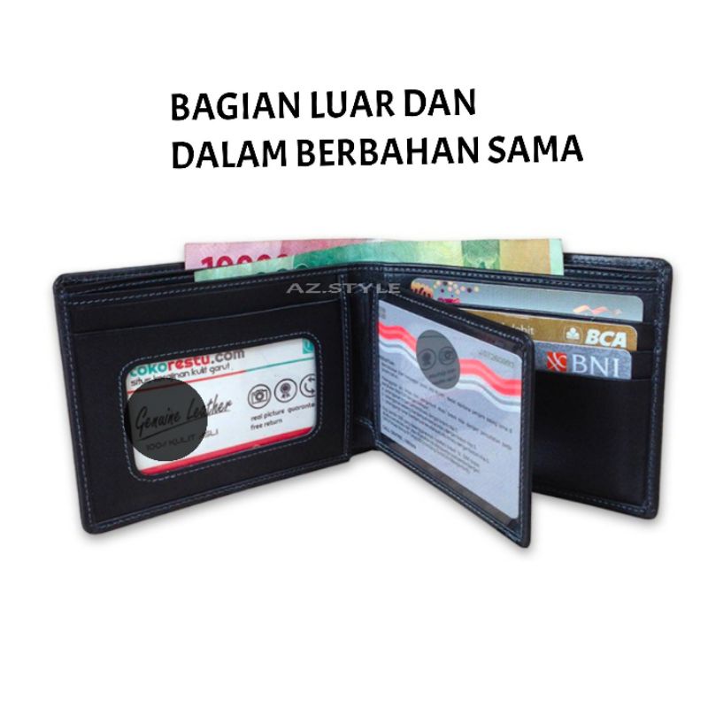 Dompet Kulit Pu Terbaik Dompet Pria Berkualitas Free Bok