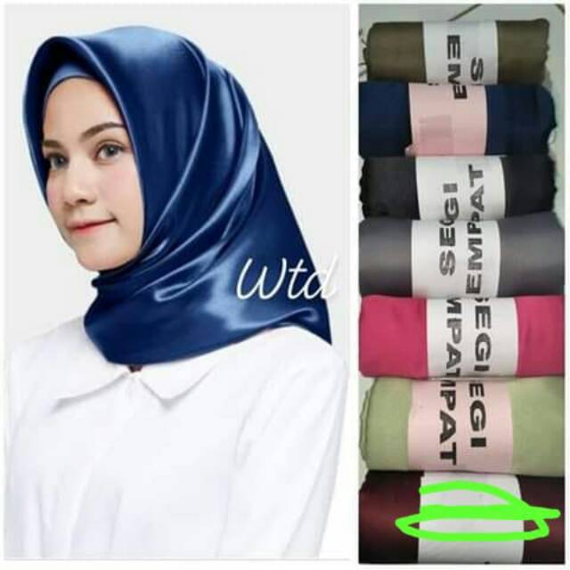 Jilbab satin