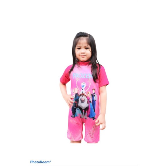 new terlaris baju renang anak cewek perempuan terbaru diving disney LOL Pony Frozen hellokitty