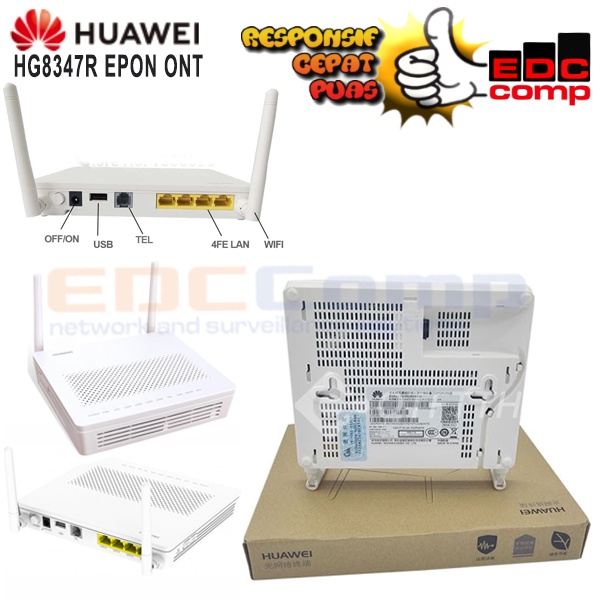 Huawei HG8347R Epon ONT Wireless NEW|ONU EPON HG8347R Huawei BARU