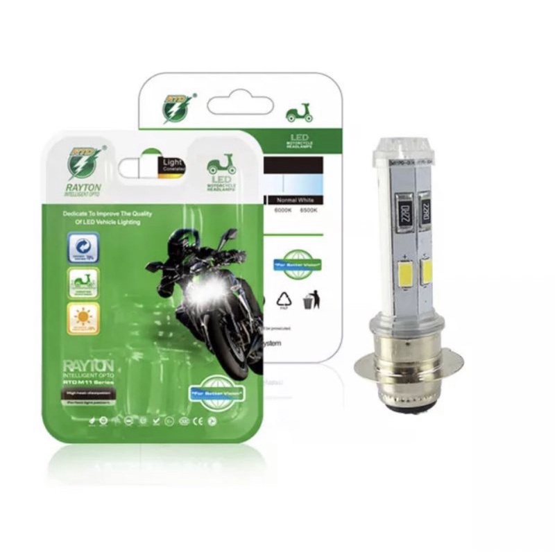 Rtd Raytone Led Otomotif M11P-H6 RTD ORIGINAL LAMPU LED BEBEK MOTOR