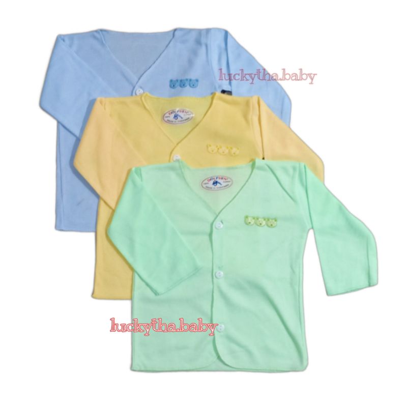 baju DOLPHIN PANJANG / BAJU bayi panjang polos dolphin / baju panjang Newborn polos dolphin