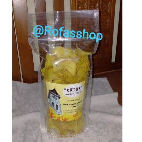 

TERMURAH KERUPUK PADANG !!KERIPIK SANJAI BUMBU KUNING KERUPUK SINGKONG KHASPADANG HOMEMADE100% KRIUK