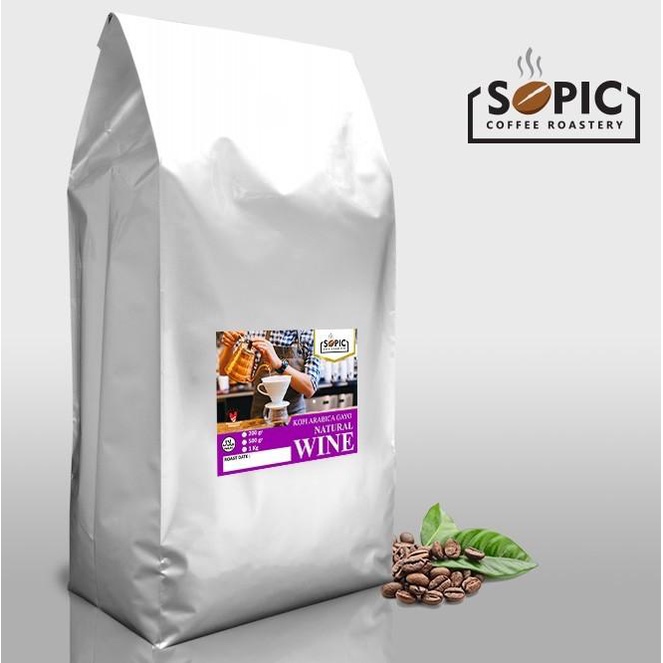 

[ COD ] Kopi Arabica Gayo Natural Wine 500 gr (bubuk/biji) MURAH Kode 40