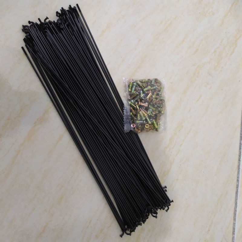 Jari jari sepeda 26 MTB hitam