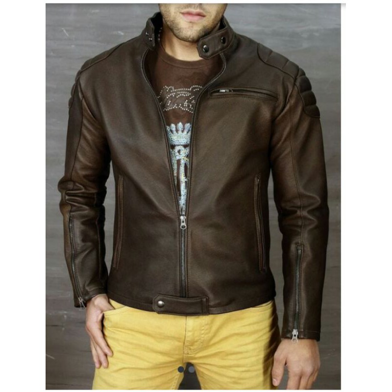 JAKET KULIT PRIA, JAKET KEREN, JAKET KULIT DOMBA