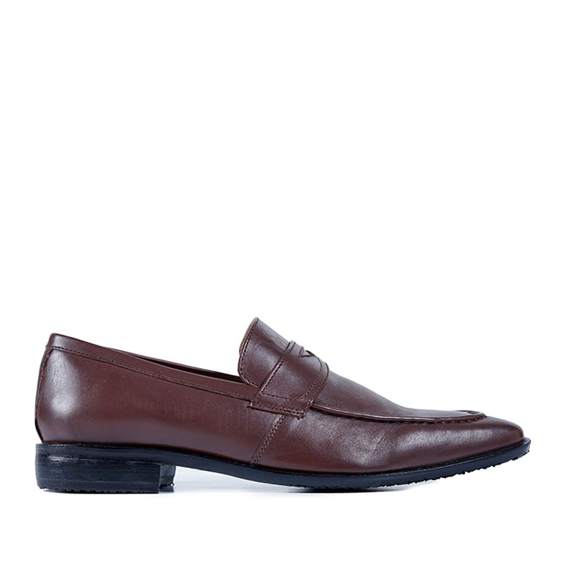 Ftale - Armando Dark Brown Sepatu Loafers Pria