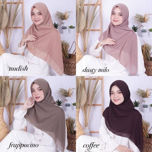 SQUARE BELLA /  JILBAB POLYCOTTON / HIJAB POTTON &quot;2&quot;